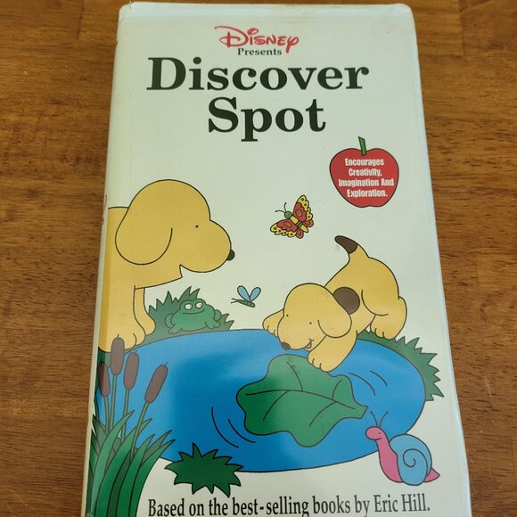 Walt Disney Home Video Discover Spot VHS 2000 Based On The Books By Eric Hill V1 - Picture 1 of 4